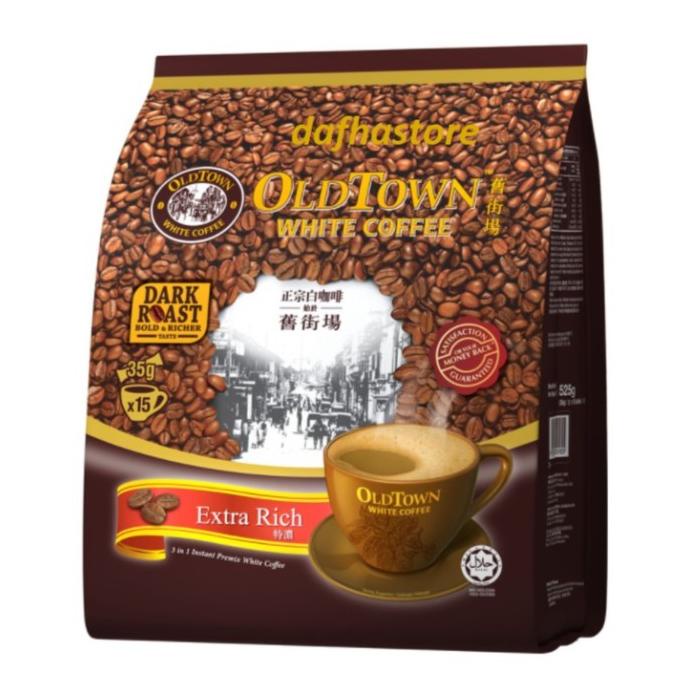 

Oldtown White Coffee Old Town Malaysia Extra Rich 3In1 Kopi 15 Sachet