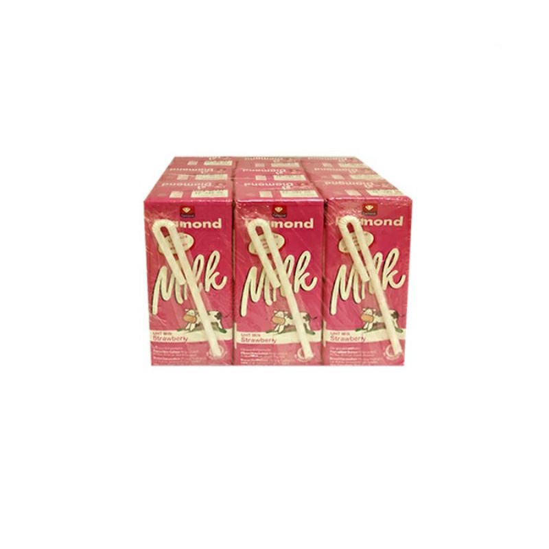 

Banded UHT Milk Strawberry 8+1