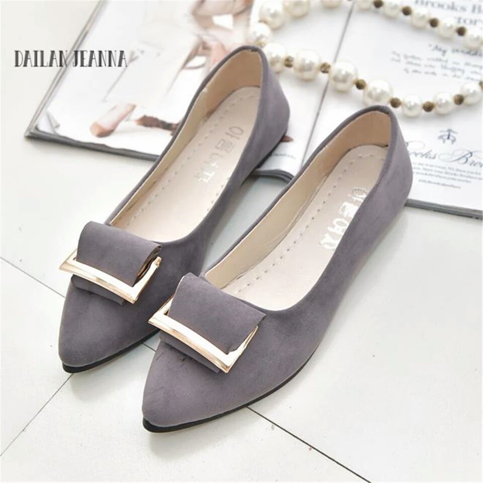 Sepatudari Karin Flatshoes wanita sepatu balet ring lidah KR-FS0050