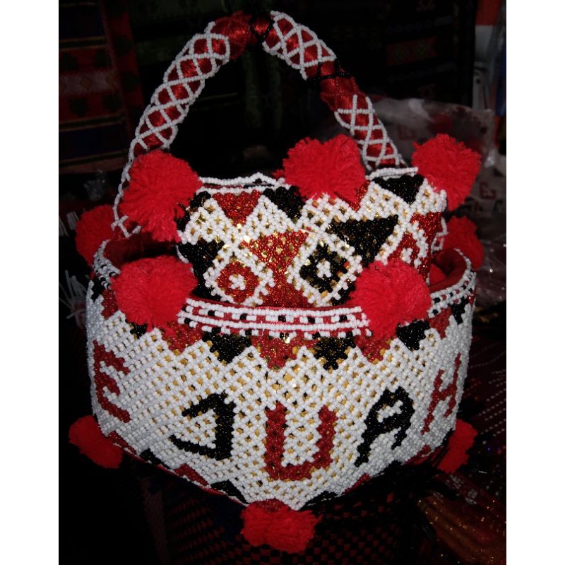 TAS RAJUT PENGANTIN KARO SATU SET/ GAJUK KARO SIPIROK