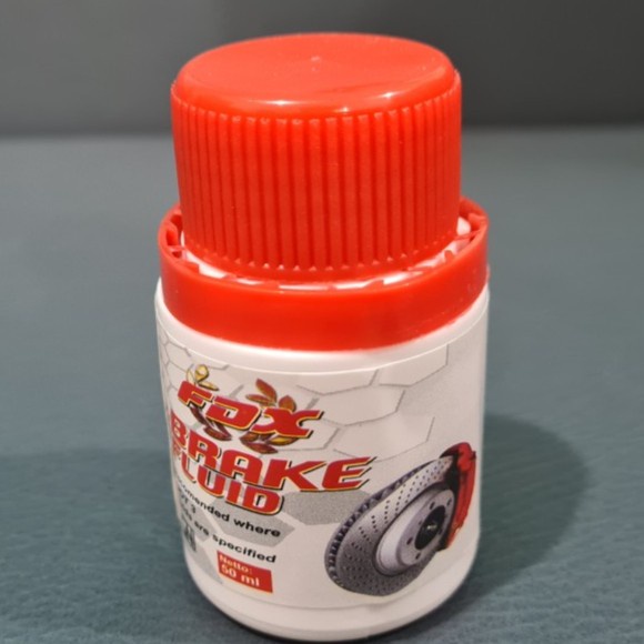 Minyak Rem Brake Fluid Dot 3 Oil Oli FDX 50 ML &amp; minyak rem Brake Fluid dot 3 Defas minyak rem Cakram Tromol Abs Motor