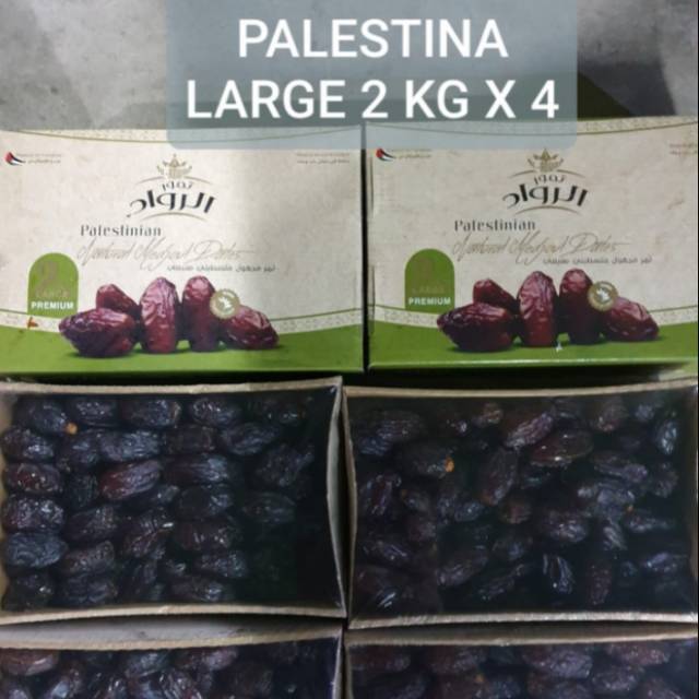 Kurma medjool palestina pioneer large kemasan 2kg/kurma medjool palestina