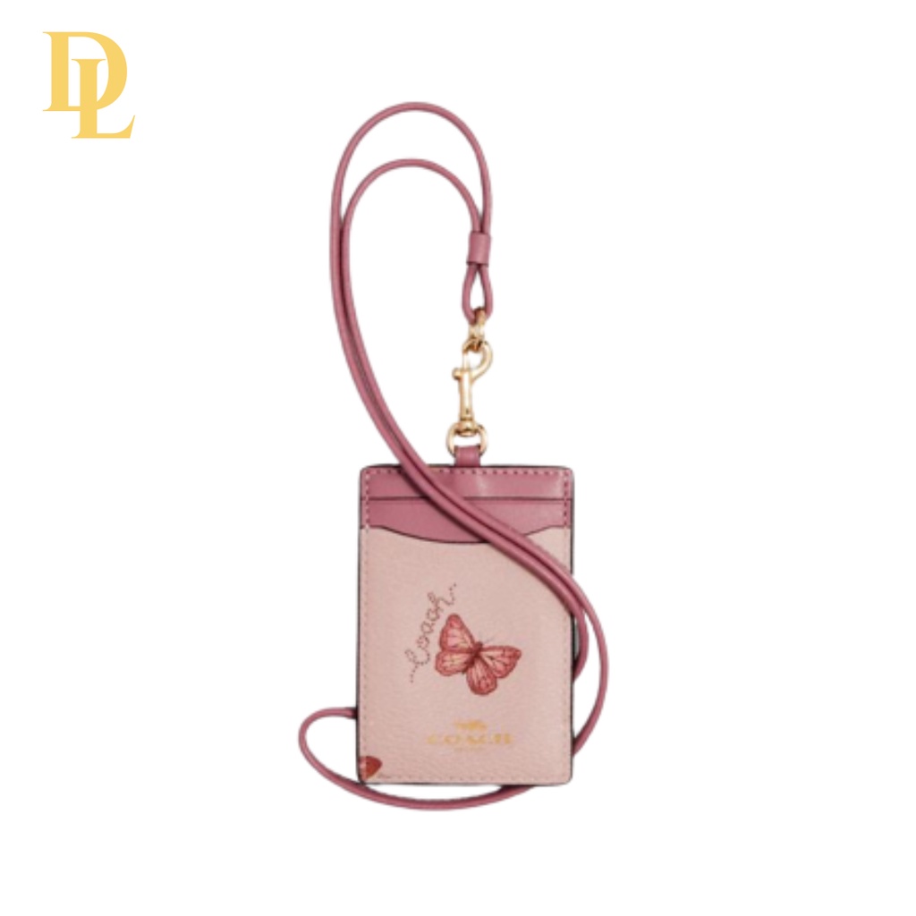 

Coach ID Lanyard With Butterfly Print (2984)