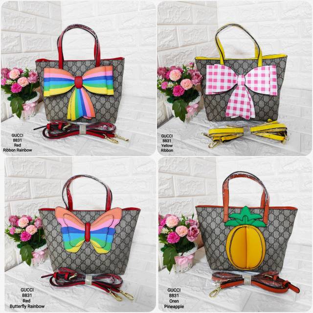 TAS GUCCI PINEAPPLE 8831 JO Tas Impor Batam