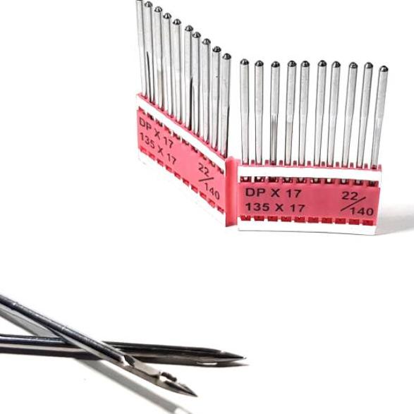 ♠ Jarum Mesin Jahit Bahan Kulit Asli - DPx17 Mesin Jahit Industri by TNC Needles ۞