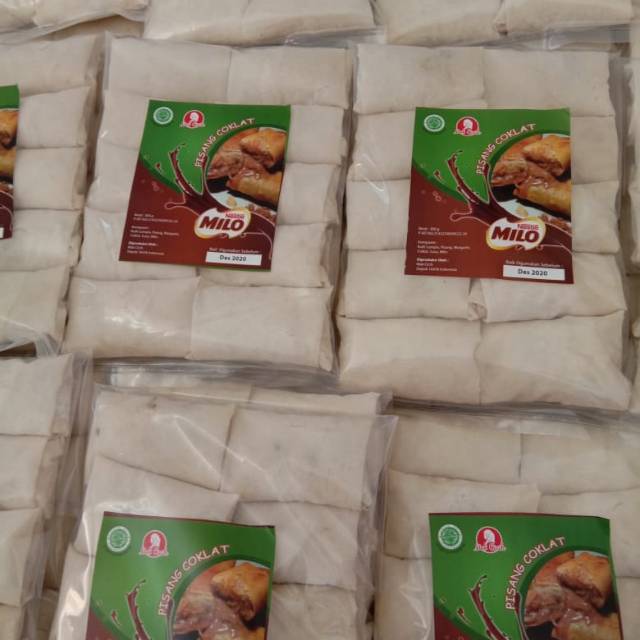 

Pisang lumer milo