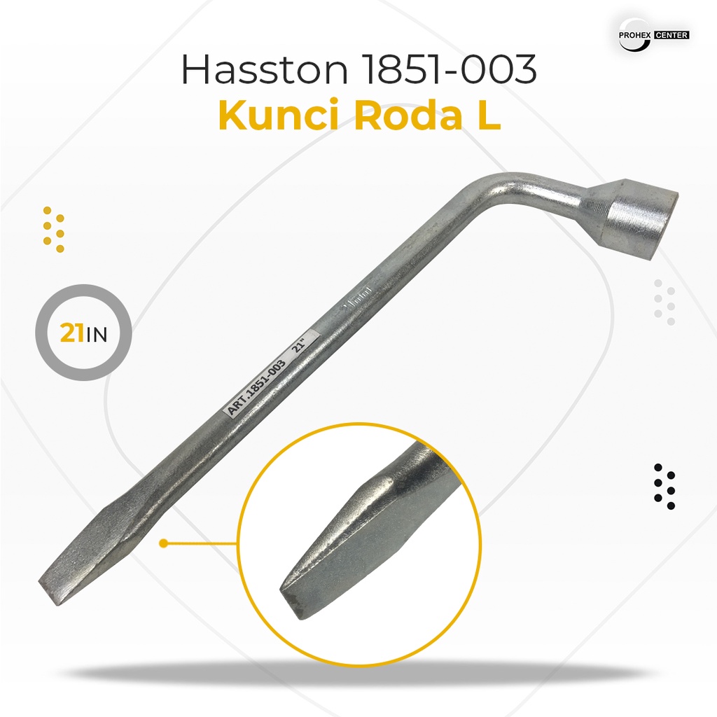 Kunci Roda Mobil/ Tire Wrench/ Wrench Wheel 21mm HASSTON 1851-003