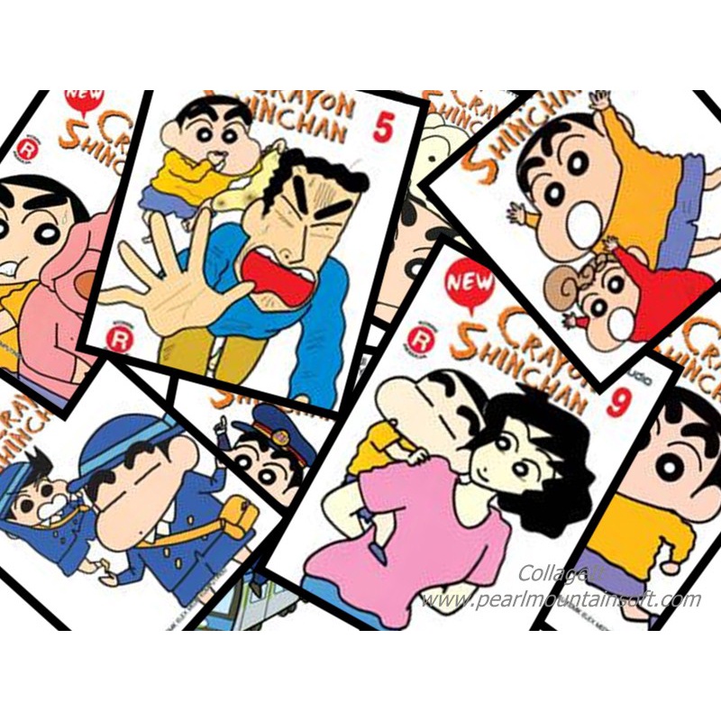 Buku KOMIK SERI : New Crayon Shinchan (ready banyak nomor) Yoshito Usui & Uy Studio