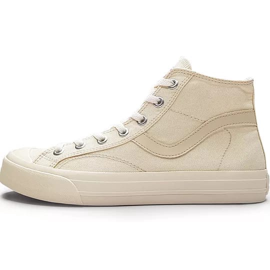 Sepatu Vantela Public High Cream Original