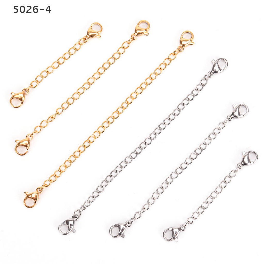 5026-4 Extension Chains Extender Tail Links Necklace Bracelet Earring Jewelry Making  5026-4