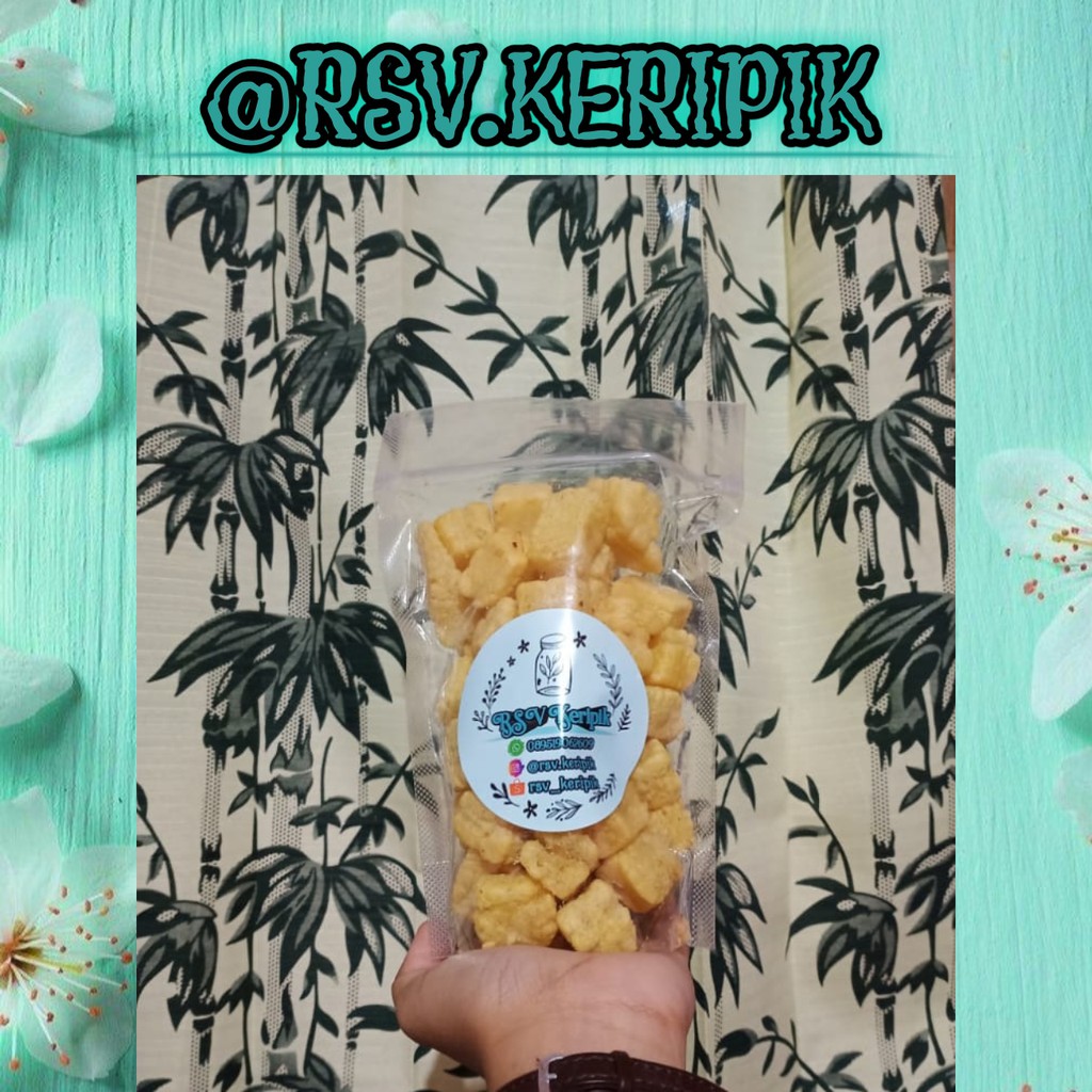 

(PROMO, GRATIS ONGKIR) Kerupuk Tahu Gurih 80gr