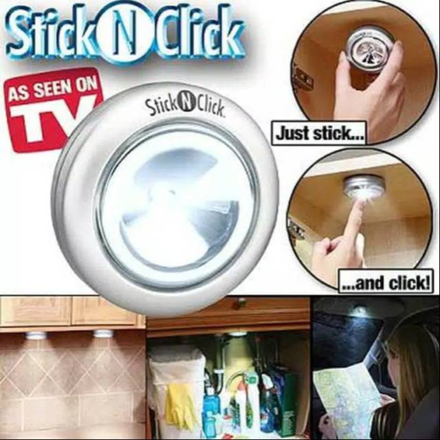 Touch Lamp LED Stick n Touch / Lampu LED Tempel Murah