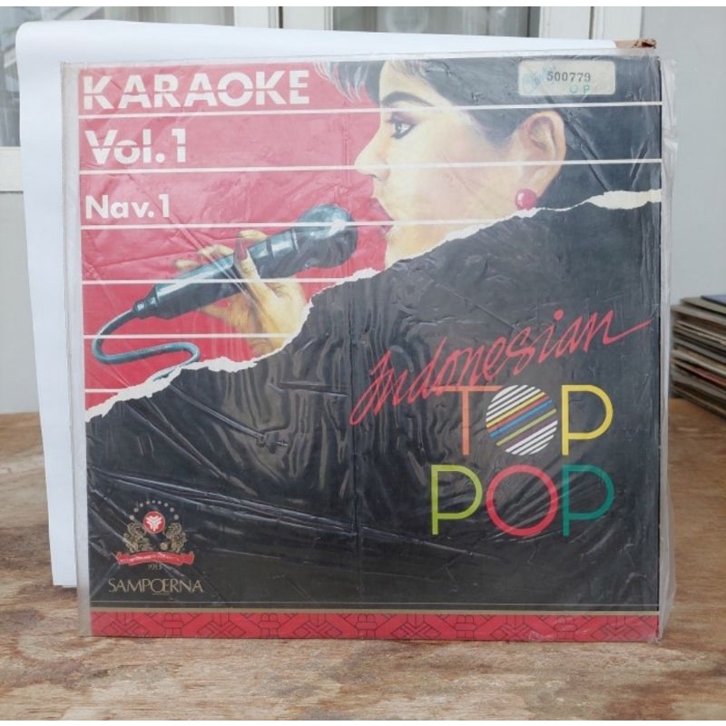 Kaset Laser disc lagu kenangan Indonesia Top Pop