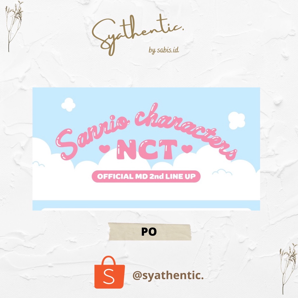NCT x Sanrio Md 2nd Line UP Collect book, Acrylic mini Photo holder, photocard holder keyring, glass