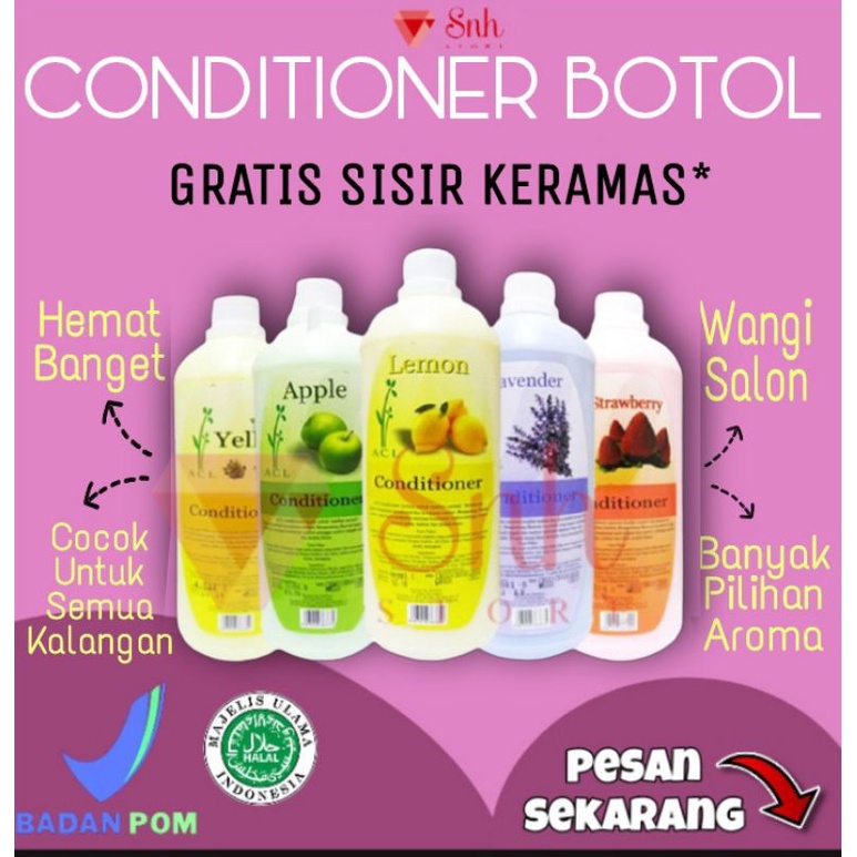 CONDITIONER BOTOL 1 Kg/conditioner rambut salon/kondisioner rambut salon 1 liter/conditioner literan acl/pelurus rambut/Conditioner Kiloan/kondisioner rambut/conditioner rambut pria/conditioner kiloan salon/condisioner salon/conditioner salon