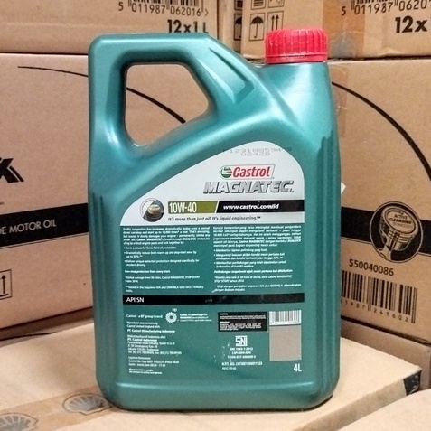 OLI MESIN MOBIL BENSIN CASTROL MAGNATEC 10W-40 4 LITER