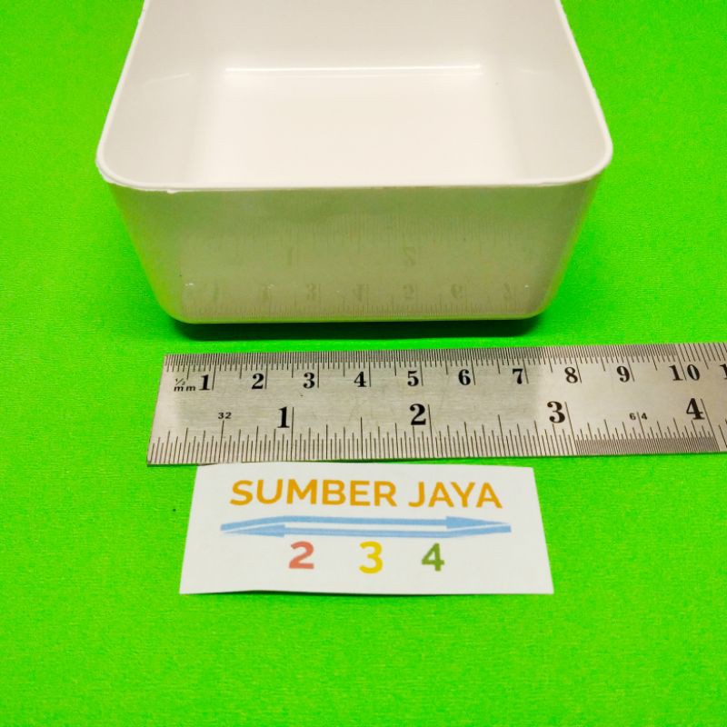 Mangkok Plastik 10 cm / Tempat Mur Baut Ukuran Kotak Wadah Kancing 10 x 8 x 4 cm Termurah