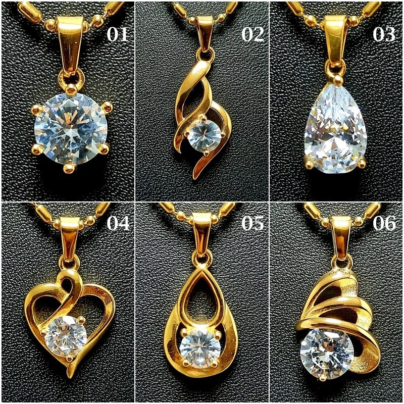 Model liontin emas terbaru