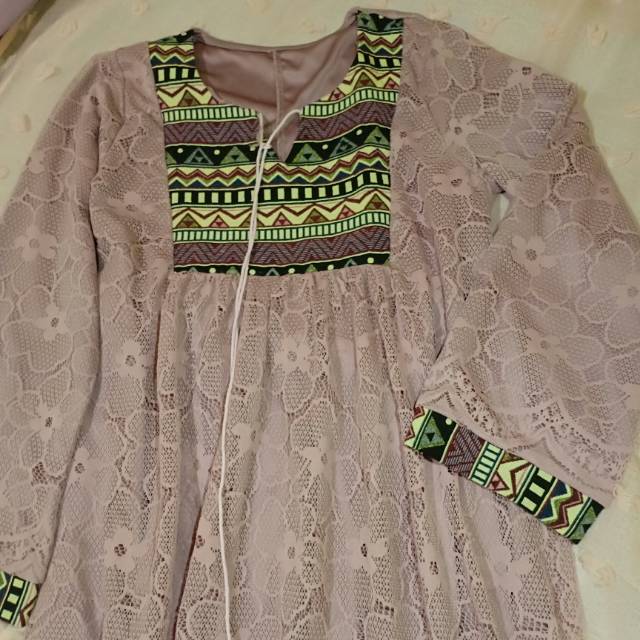 Brukat dress by elsire store