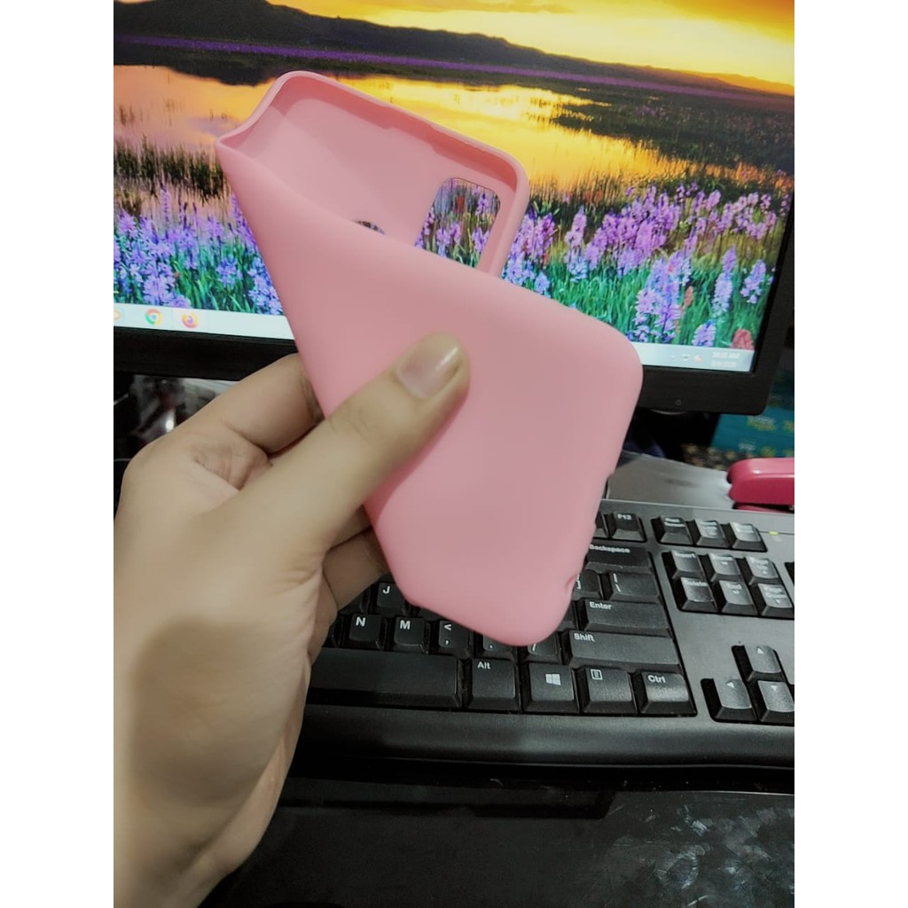 TPU MACARON Infinix Hot 9 6.6 Inchi Softcase Silicon Candy Anti Noda No Logo Full Cover