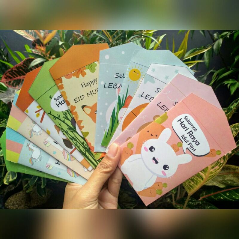 

Amplop / Angpao Lebaran Karakter Hewan Lucu Home Made