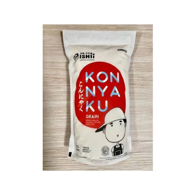 

Shirataki Konnyaku Rice 1 kg Beras Konnyaku Sirataki