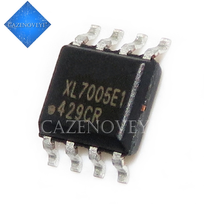 10pcs / lot Sparepart Komponen Elektronik Chip XL7005E1 XL7005A XL7005 SOP-8