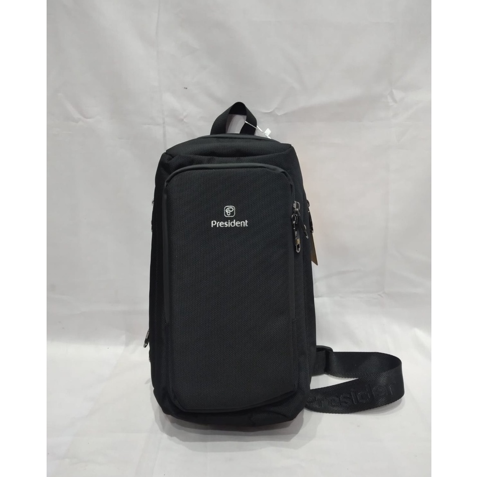 Tas Slempang President 6981 6984 Port USB Original