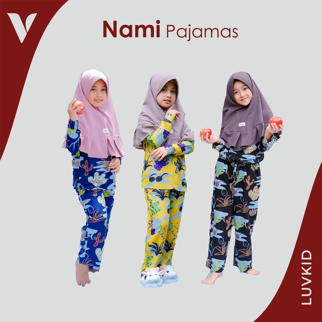 NAMI PAJAMAS ANAK | PAJAMAS ANAK | PAJAMAS MURAH | PAJAMAS CANTIK | PAJAMAS BAGUS