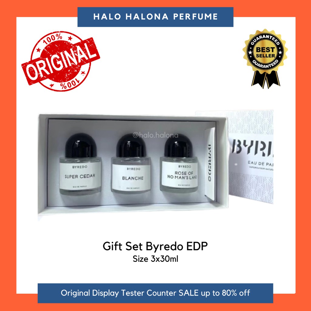 Gift Set Byredo Set EDP Box Segel Parfum Original Authentic Tester Display