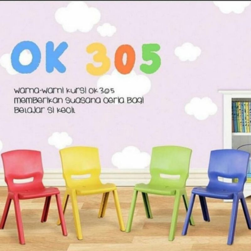 Kursi plastik anak Olymplast OK305  - BANDUNG