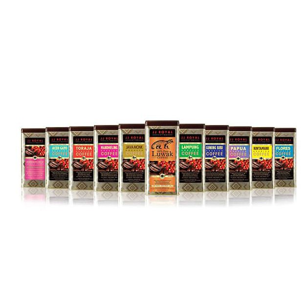 

Coffee/Kopi JJ Royal Papua Arabica Ground Bag 200g