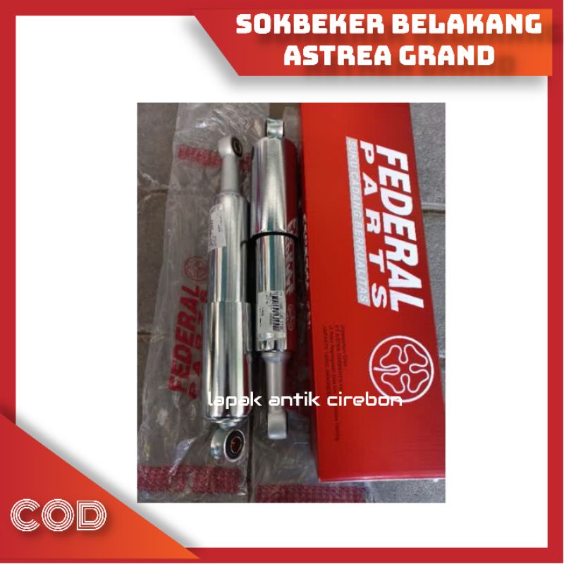 Skok Shok Sokbeker Belakang Astrea Grand Legenda Original Federal Dan Win Part