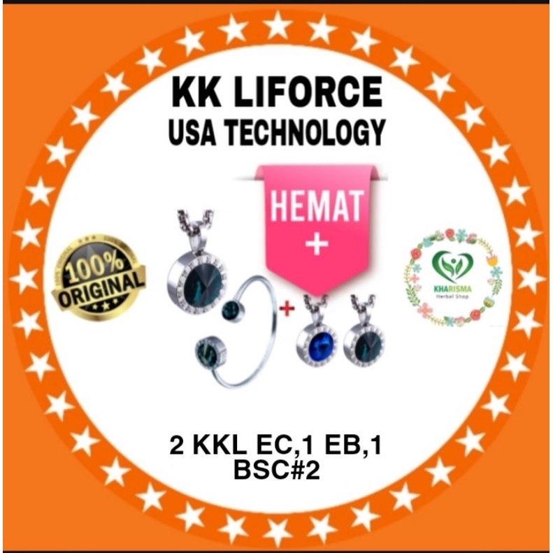 KK LIFORCE+BRACELET (KALUNG+GELANG)