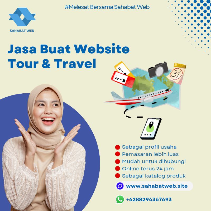Jasa Buat Website Tour & Travel