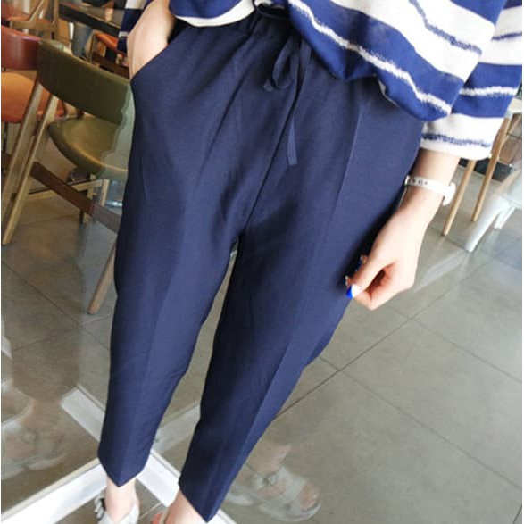 Palazzo - Bawahan Muslim Celana Panjang Bahan Wanita Pants Jogger Kulot Pants Jeans Fashion Ready