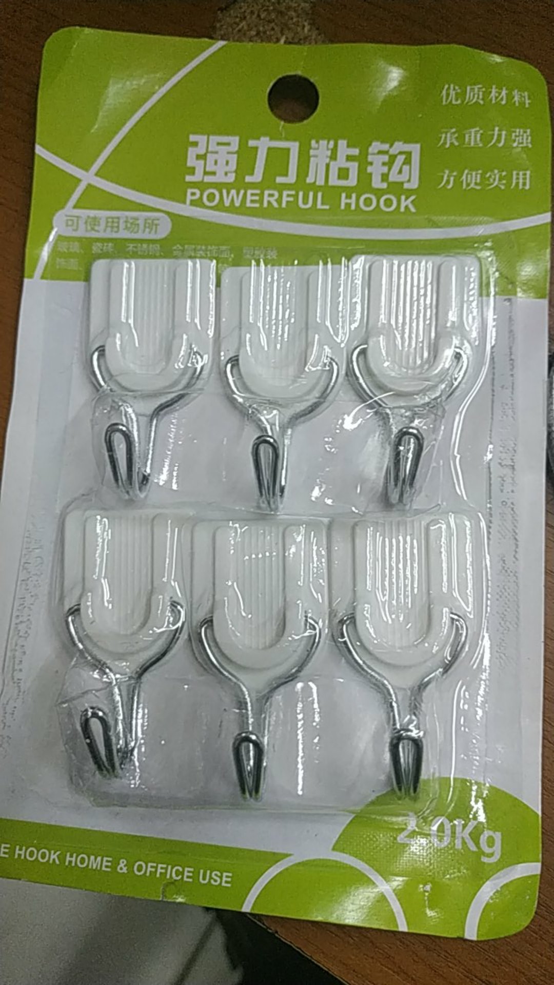 6pcs Plastic White Strong Stick Hook Bathroom Kitchen Wall Hangers Self Adhesive Door Hook Door Suction Cup Suckers Broxah.id