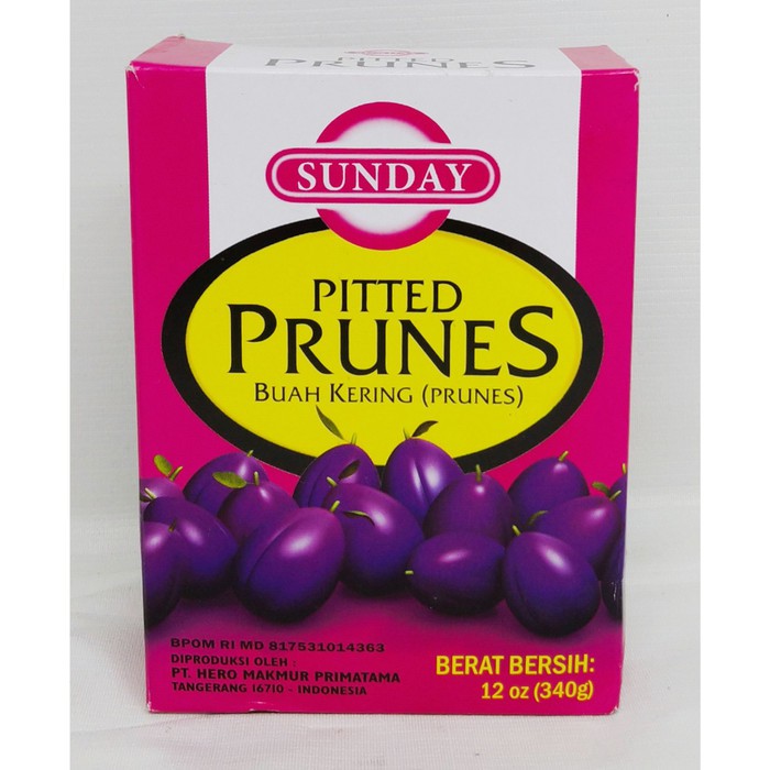 

Pitted Prunes Sunday 340gr