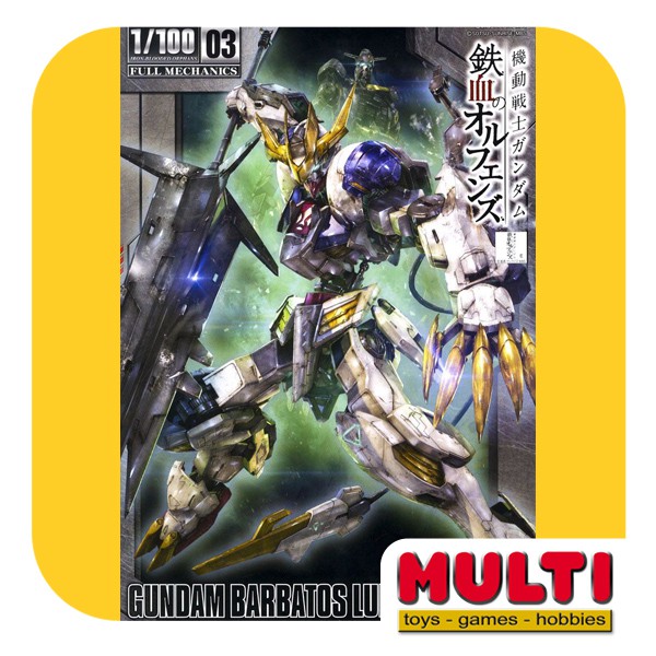 GUNDAM 1/100 BARBATOS LUPUS REX FULL MECHANICS
