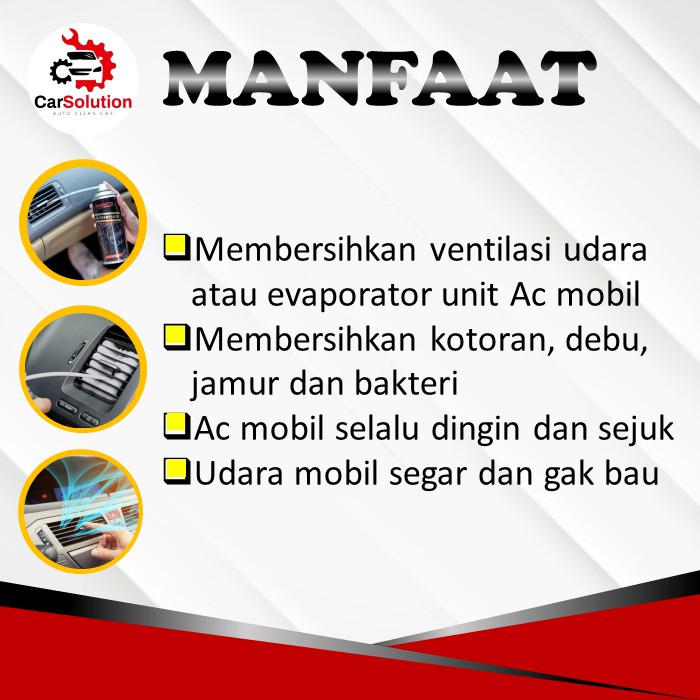 Ac Refresher Mobil Pembersih Ac Mobil Ac Cleaner Penyegar Ac Mobil Ac Cleaner Spray Ac Refreser