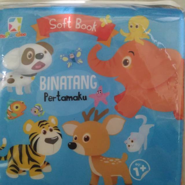 Buku bantal anak soft book bintang pertamaku mainan anak bayi