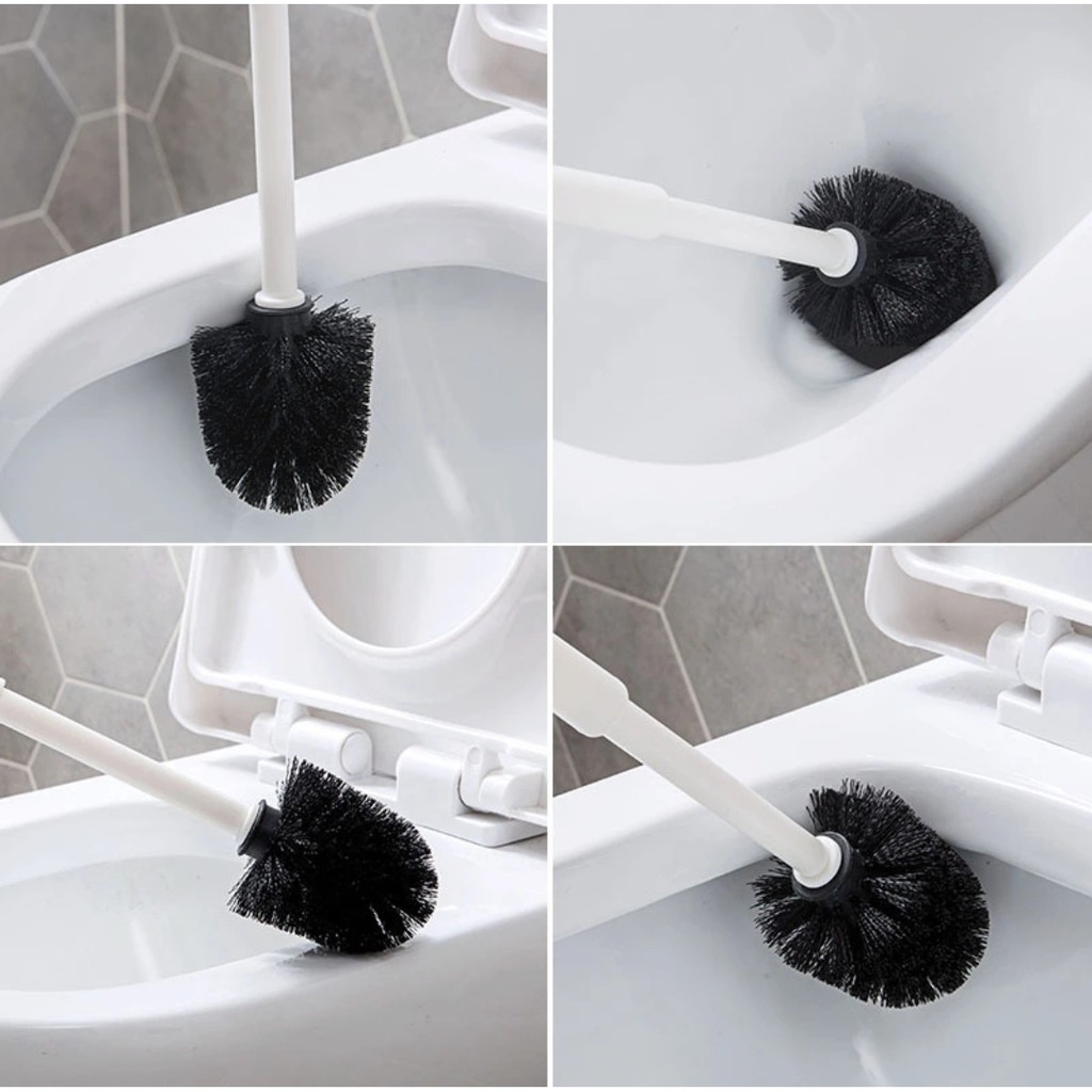 CA 02 Sikat WC Minimalist Tempel Dinding Toilet Brush