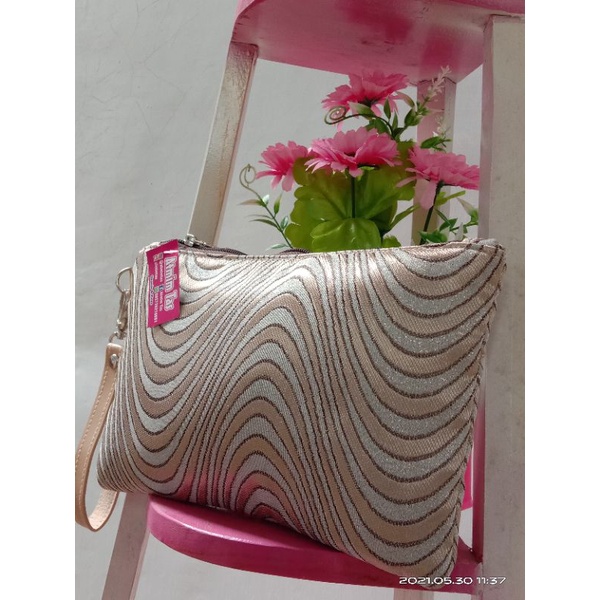 Clutch wanita size 25x16, termurah berkualitas, cluth banyak ruang