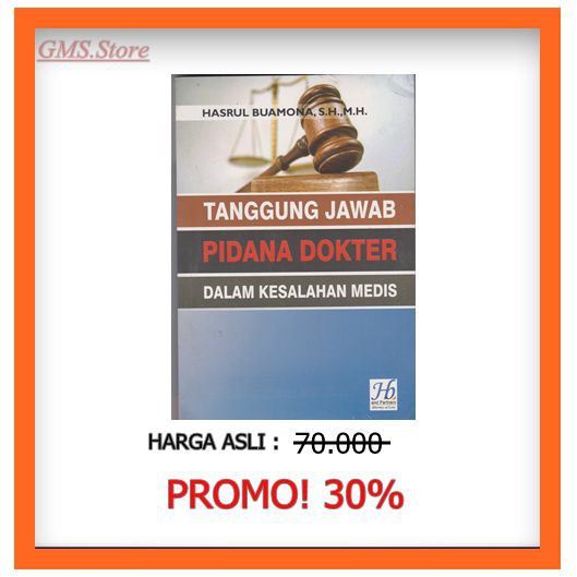 TANGGUNG JAWAB PIDANA DOKTER DALAM KESALAHAN MEDIS