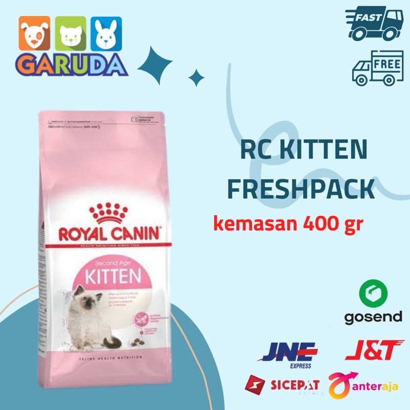 RC KITTEN 400 GRAM FRESH PACK