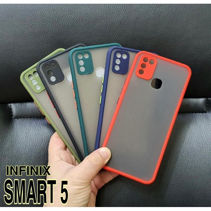 Case INFINIX SMART HD I Silikon Candy Dove Metal Transparan I Warna Warni Pinggiran I list keren