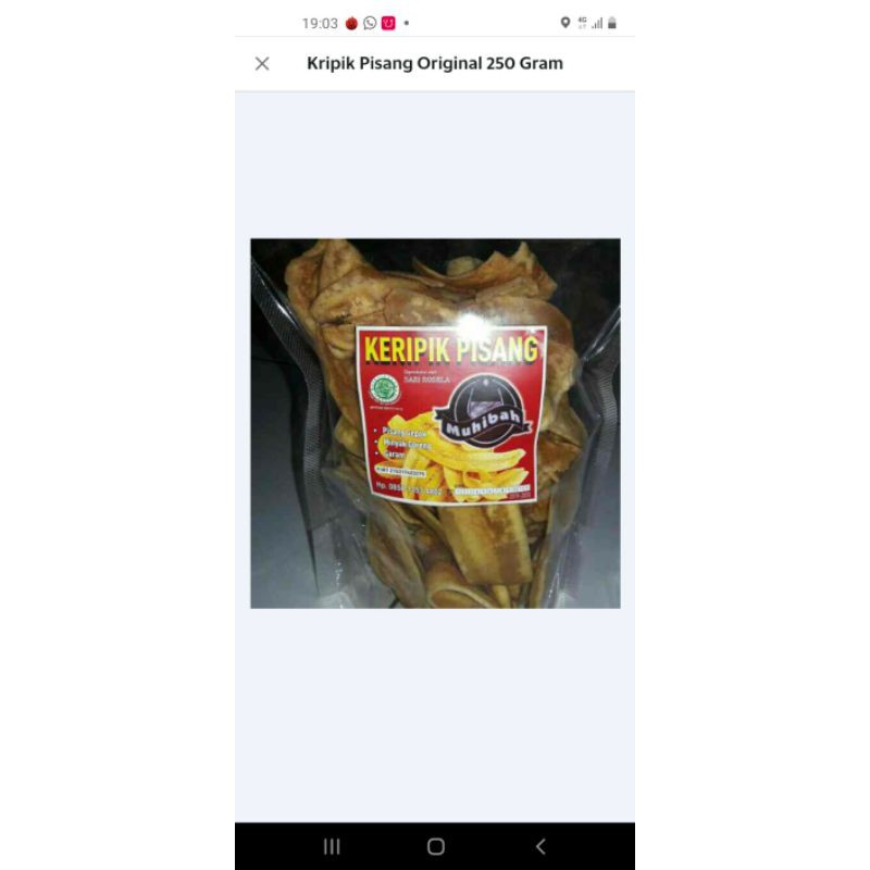 

KRIPIK PISANG MUHIBAH