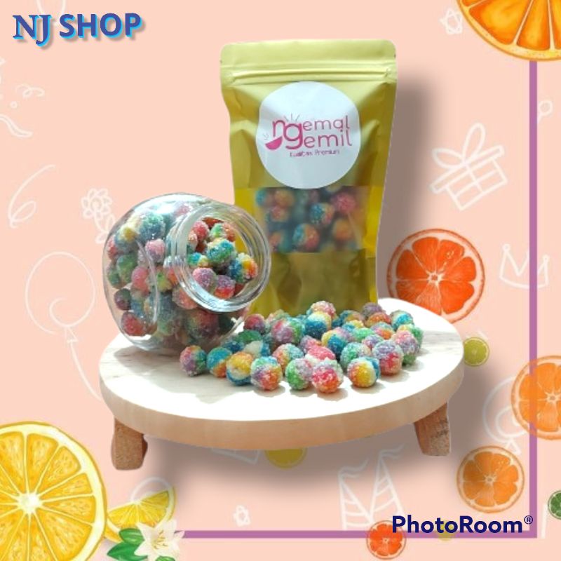 

[Permen Original] - RAINBOW MARBLE CANDY