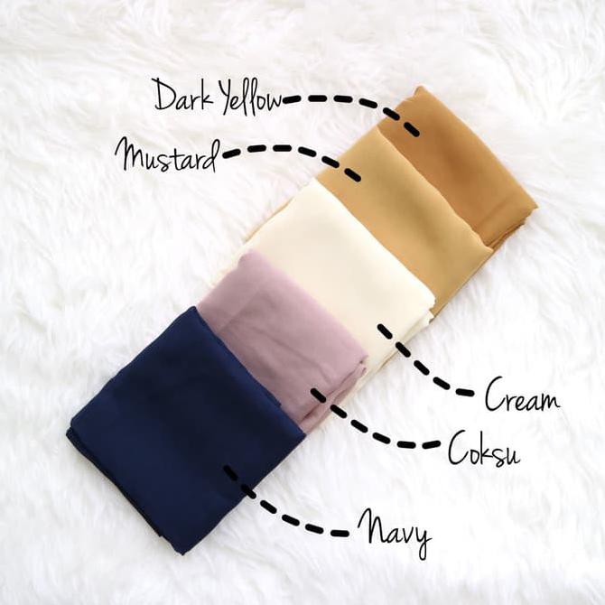 PROMO HIJAB POLY COTTON SQUARE \\u002F POLYCOTTON SEGI EMPAT Good Quality