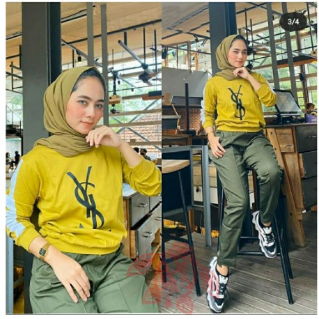 [ 12.12 SUPER SALE ] Zolaqu Set Sporty | Zolaku l Baju Giska Setelan Olahraga Senam Muslim Wanita
